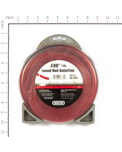 Oregon GATORLINE,ROUND RED .080 1LB D 23-380 1