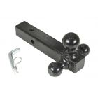 Vestil THREE BALL TOW HITCH - BLACK HITCH-3B Side 1