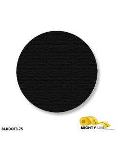 Mighty Line 3.75" BLACK Solid DOT - Pack of 100 BLKDOT3.75