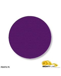Mighty Line 3.75" PURPLE Solid DOT - Pack of 100 PDOT3.75