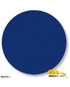 Mighty Line 5.7" BLUE Solid DOT - Pack of 100 BDOT5.7