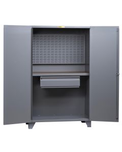 Little Giant Cabinet Style Work Center with Louvered Back SSW2448HDLP