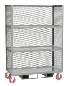 Little Giant 3-Sided Shelf Trucks with 3 Shelves T3L24486PY