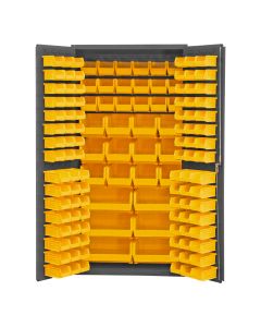 Vestil STORAGE CABINET-132 BINS 36 X 72