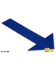 Mighty Line, Blue, Arrow, 10" by 6", pack of 50 ARROW10B