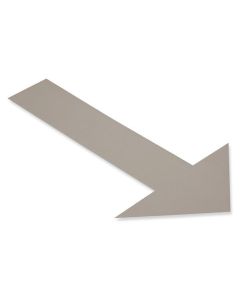 Mighty Line, Grey, Arrow, 10" by 6", pack of 50 ARROW10GREY