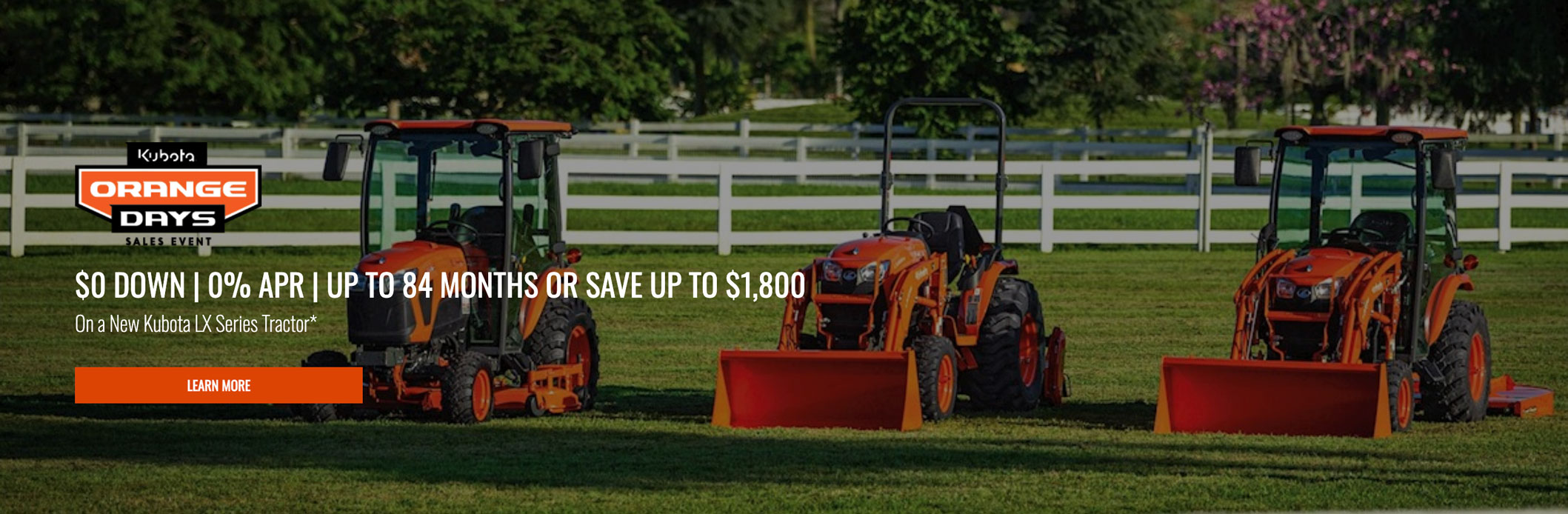 Kubota LX Series Tractors